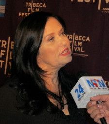 Barbara Kopple on the red carpet 'She still has that rush of adrenalin and risk taking that her grandfather had.' Photo by Anne-Katrin Titze.